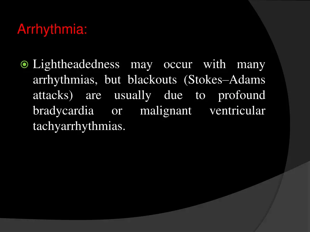 arrhythmia