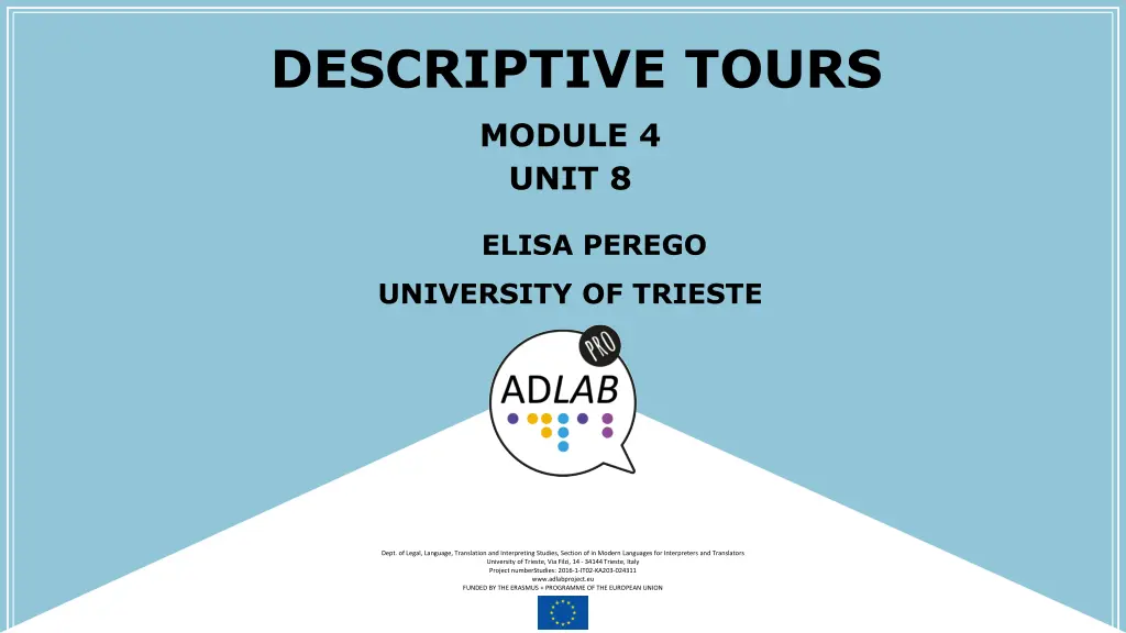 descriptive tours 2