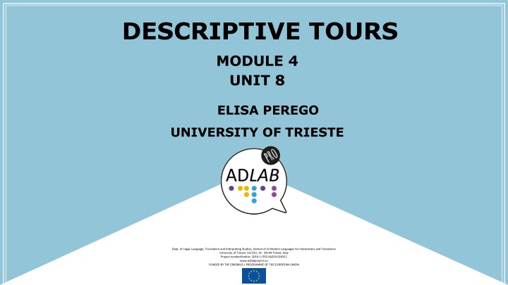 descriptive tours