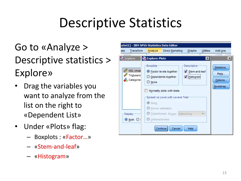 descriptive statistics 6