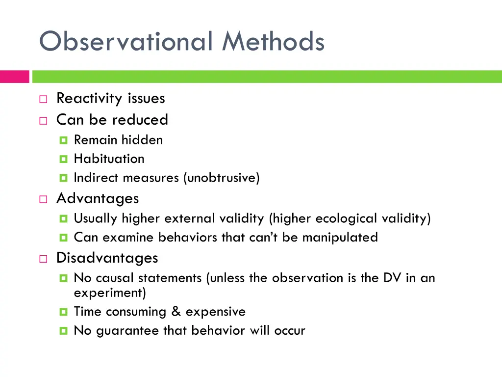 observational methods 1