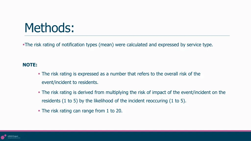 methods 1