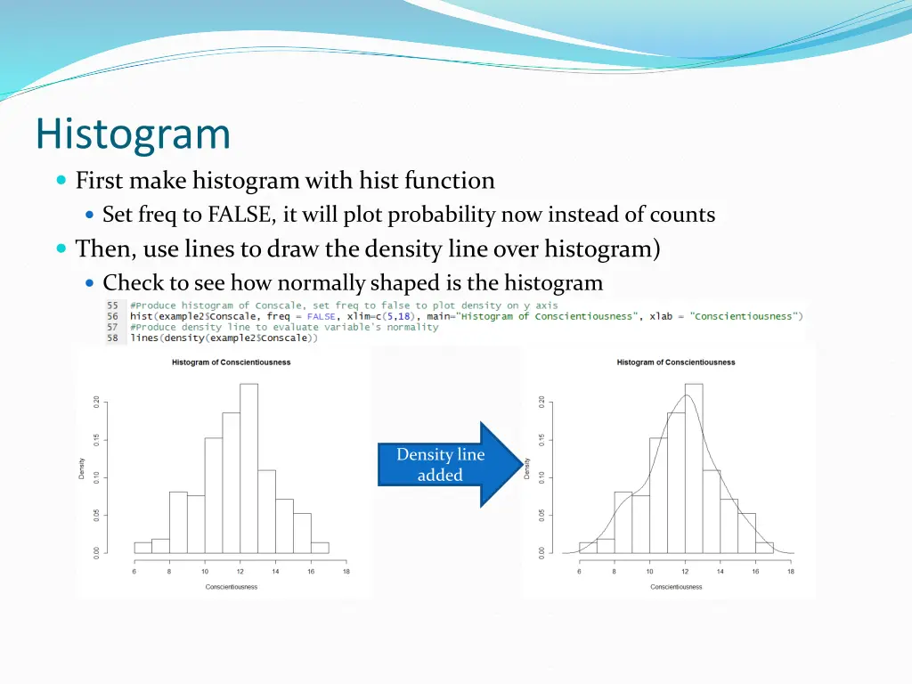 histogram first make histogram with hist function