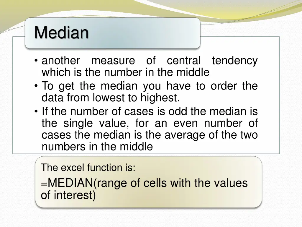 median