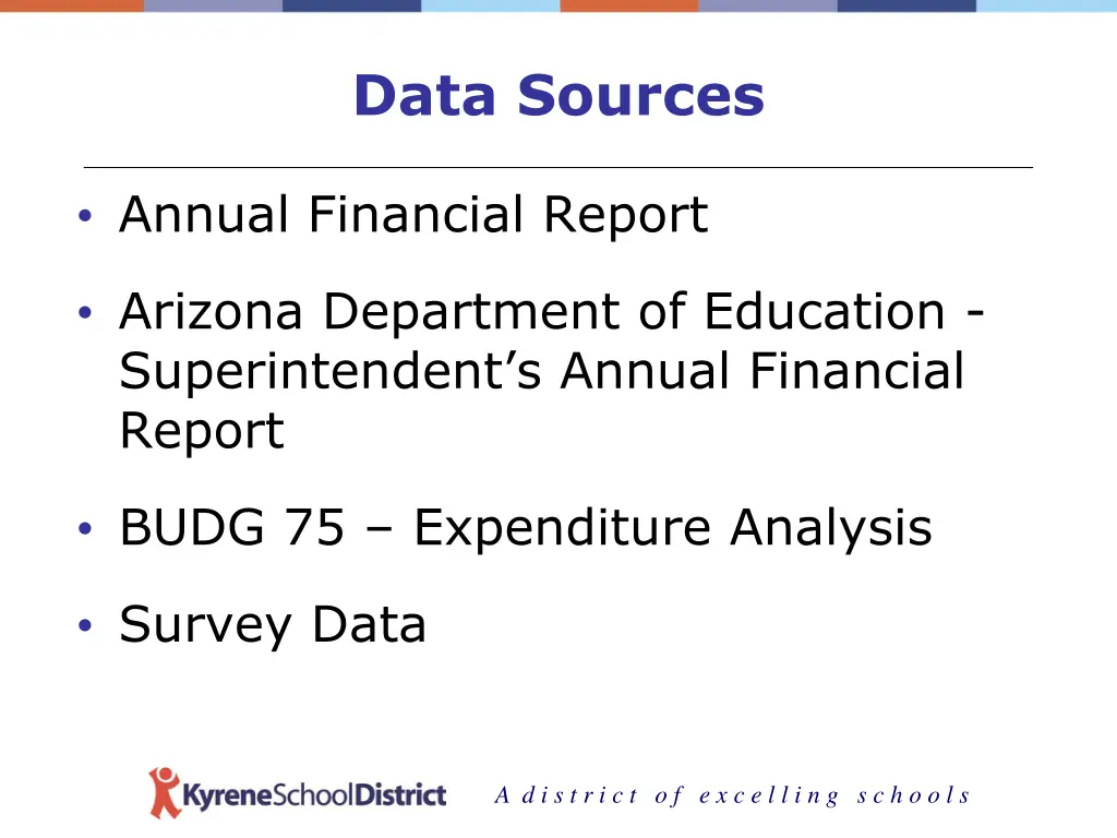 data sources