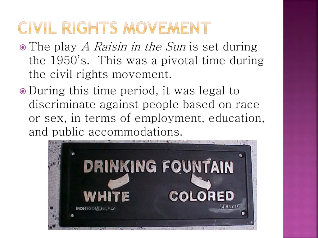 civil rights movement