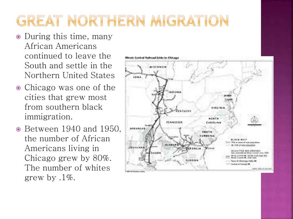 great northern migration during this time many