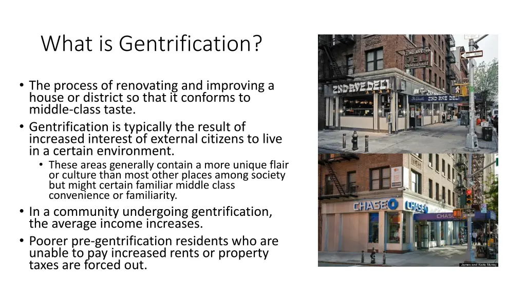 what is gentrification