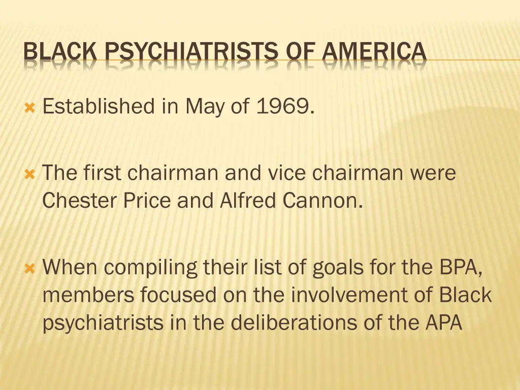 black psychiatrists of america