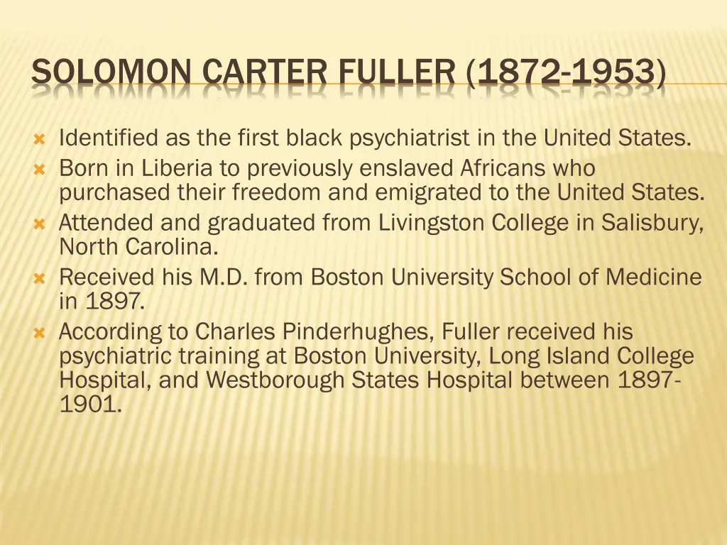 solomon carter fuller 1872 1953