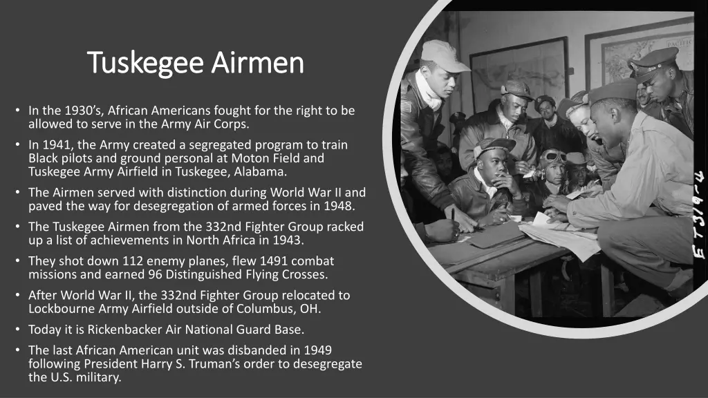 tuskegee airmen tuskegee airmen