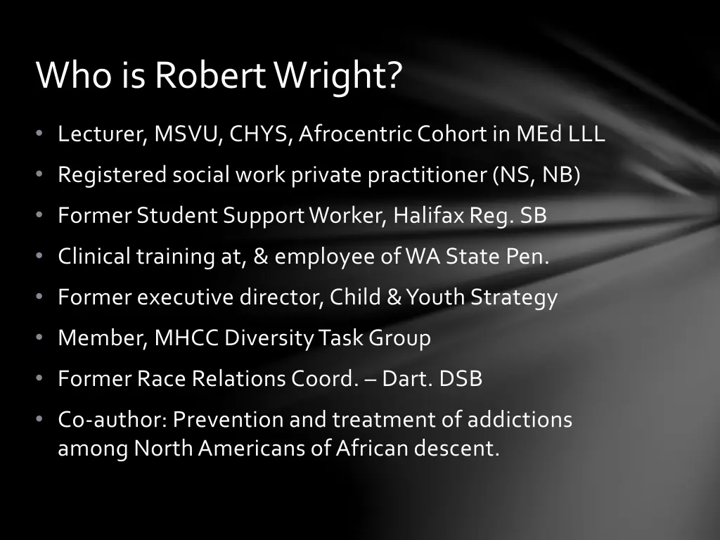 who is robert wright