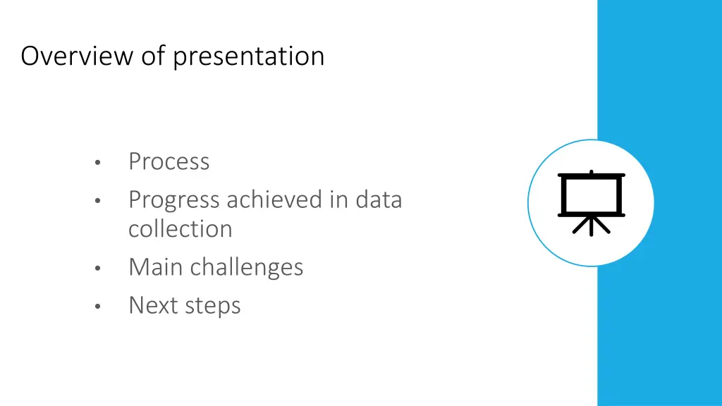 overview of presentation