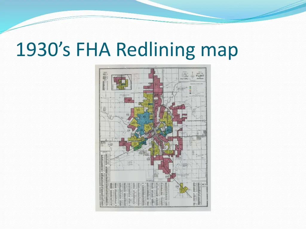 1930 s fha redlining map