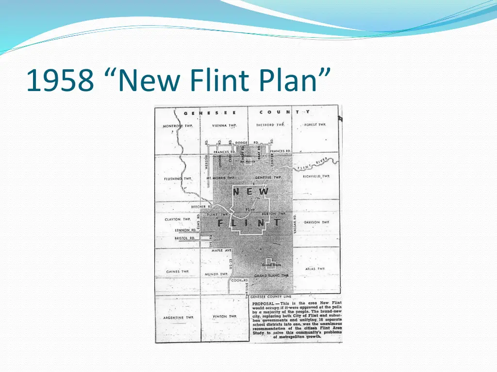 1958 new flint plan