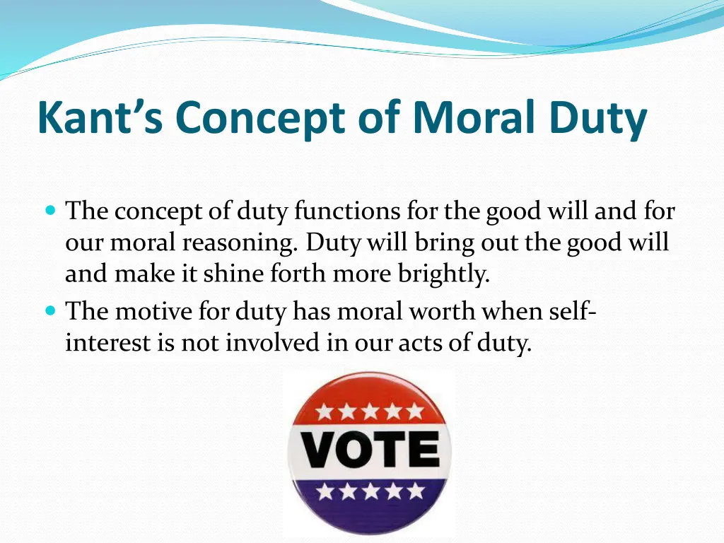 kant s concept of moral duty