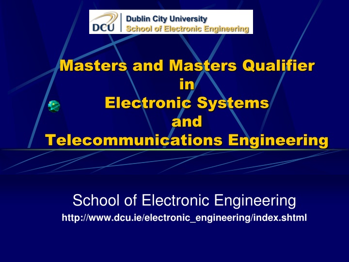 masters and masters qualifier in electronic