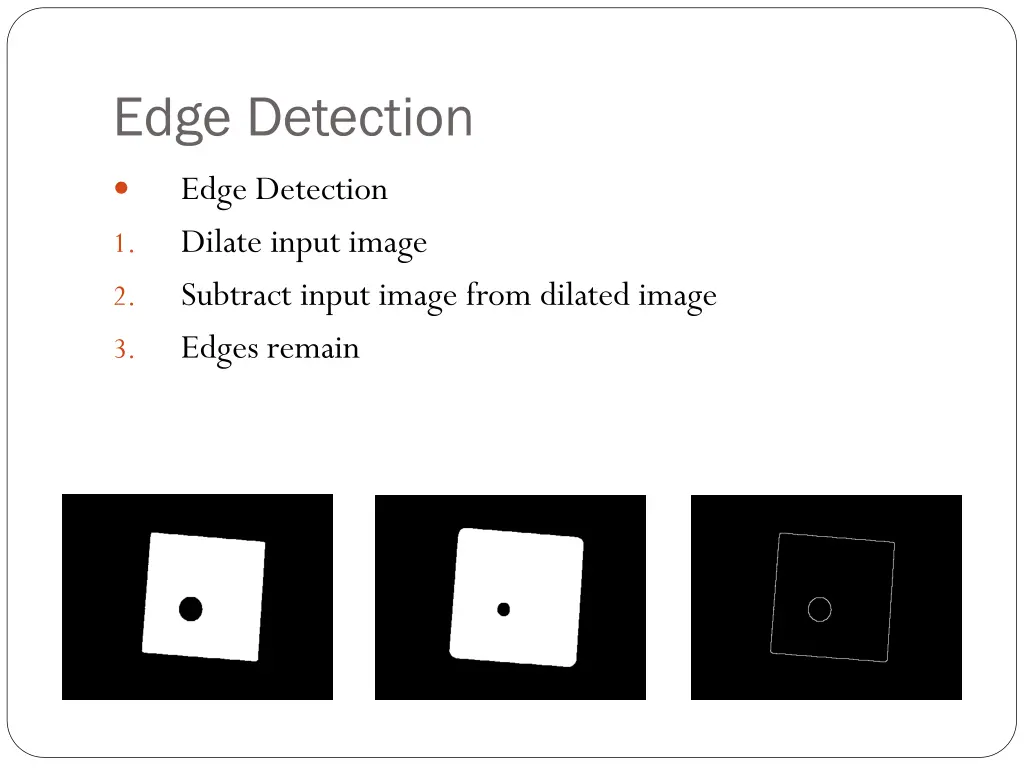 edge detection