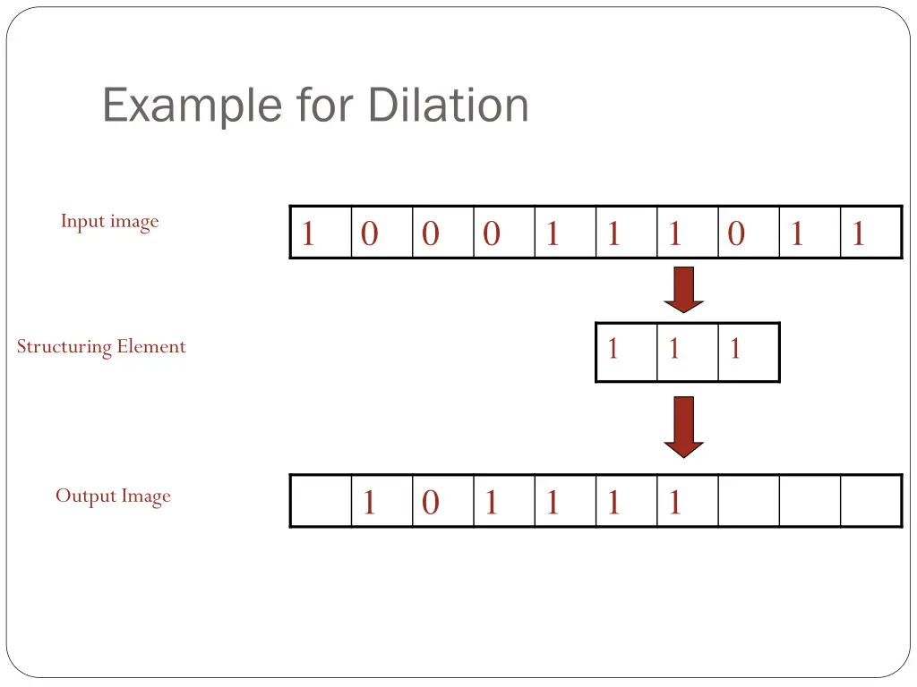 example for dilation 5