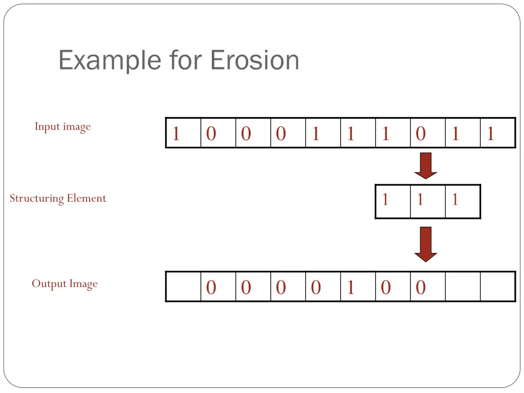 example for erosion 5