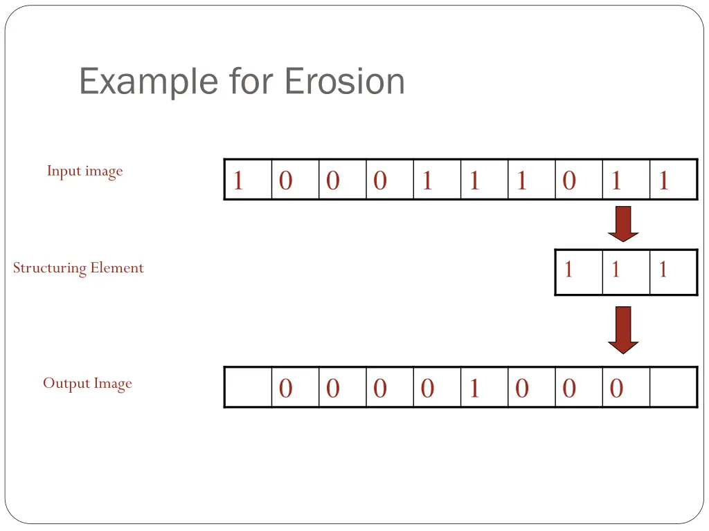 example for erosion 6