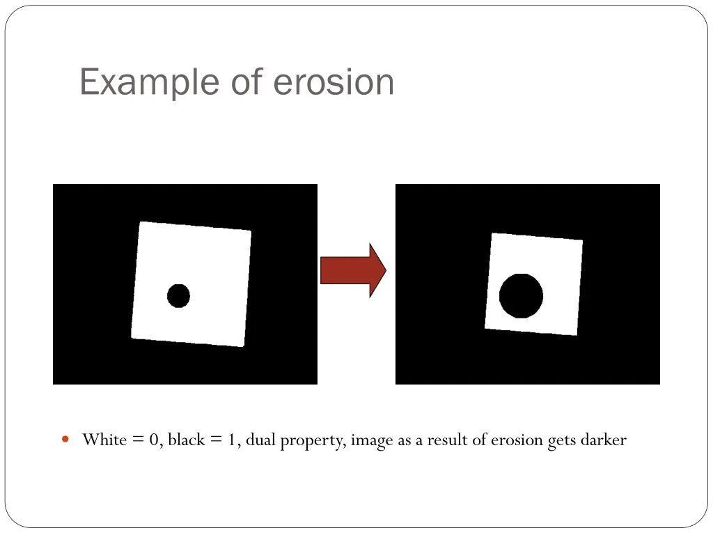 example of erosion