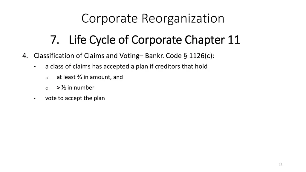 corporate reorganization 5