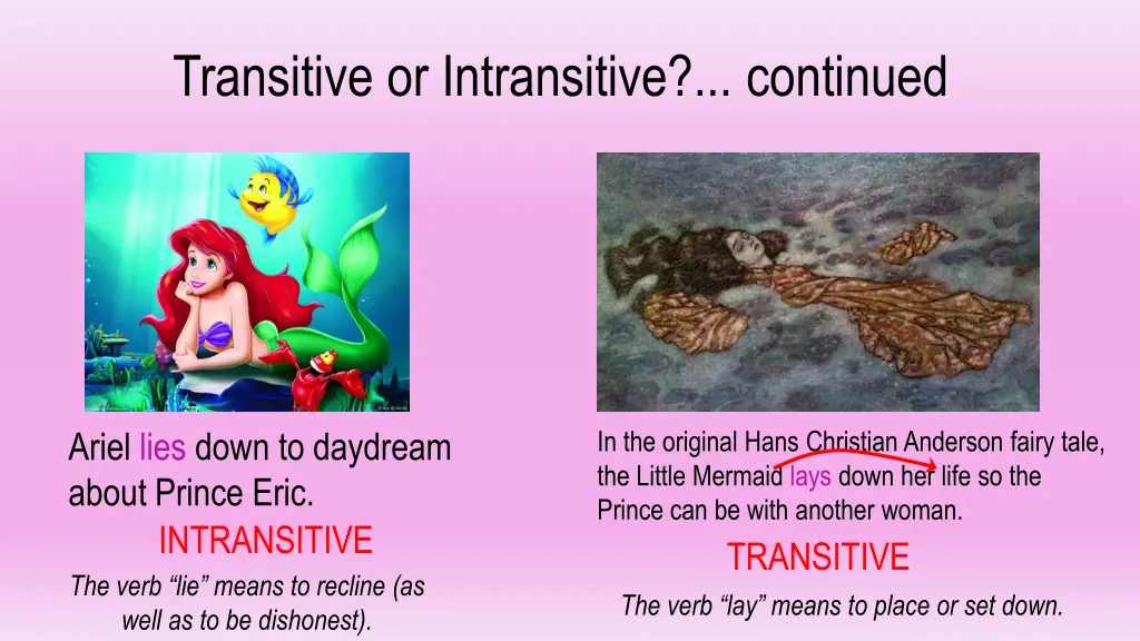 transitive or intransitive continued