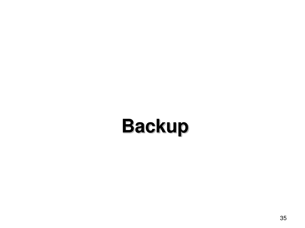 backup