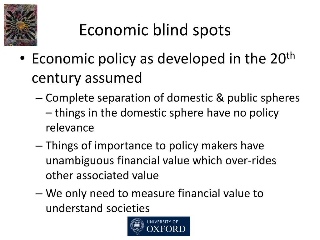 economic blind spots