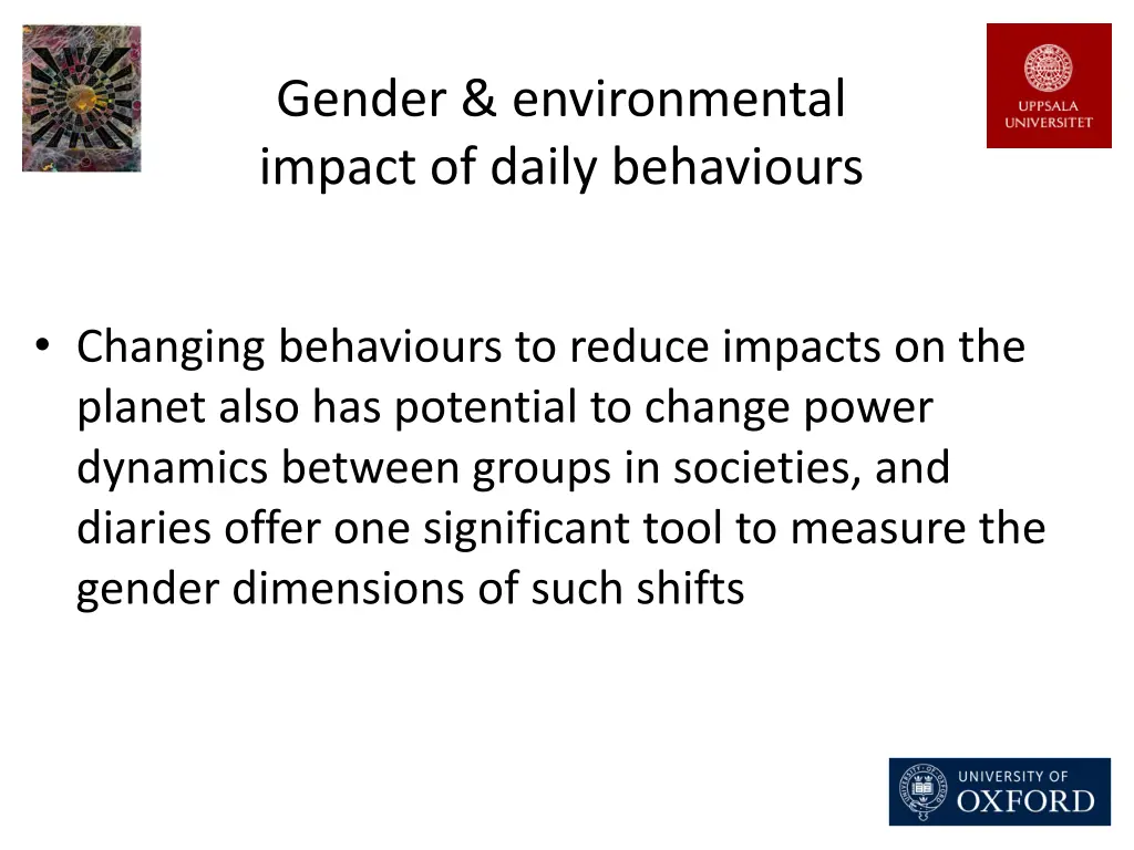 gender environmental impact of daily behaviours 2