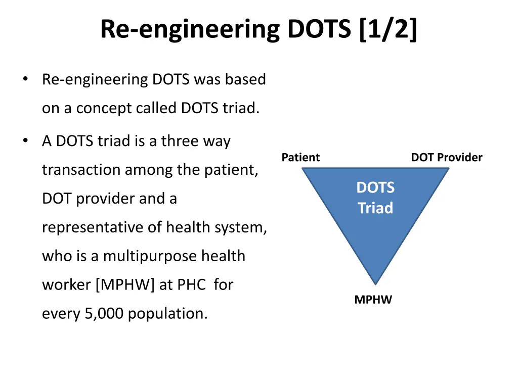 re engineering dots 1 2