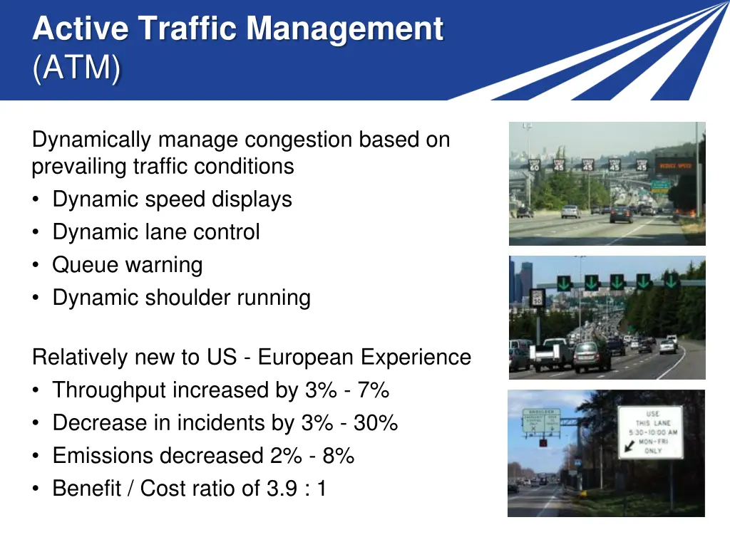 active traffic management atm