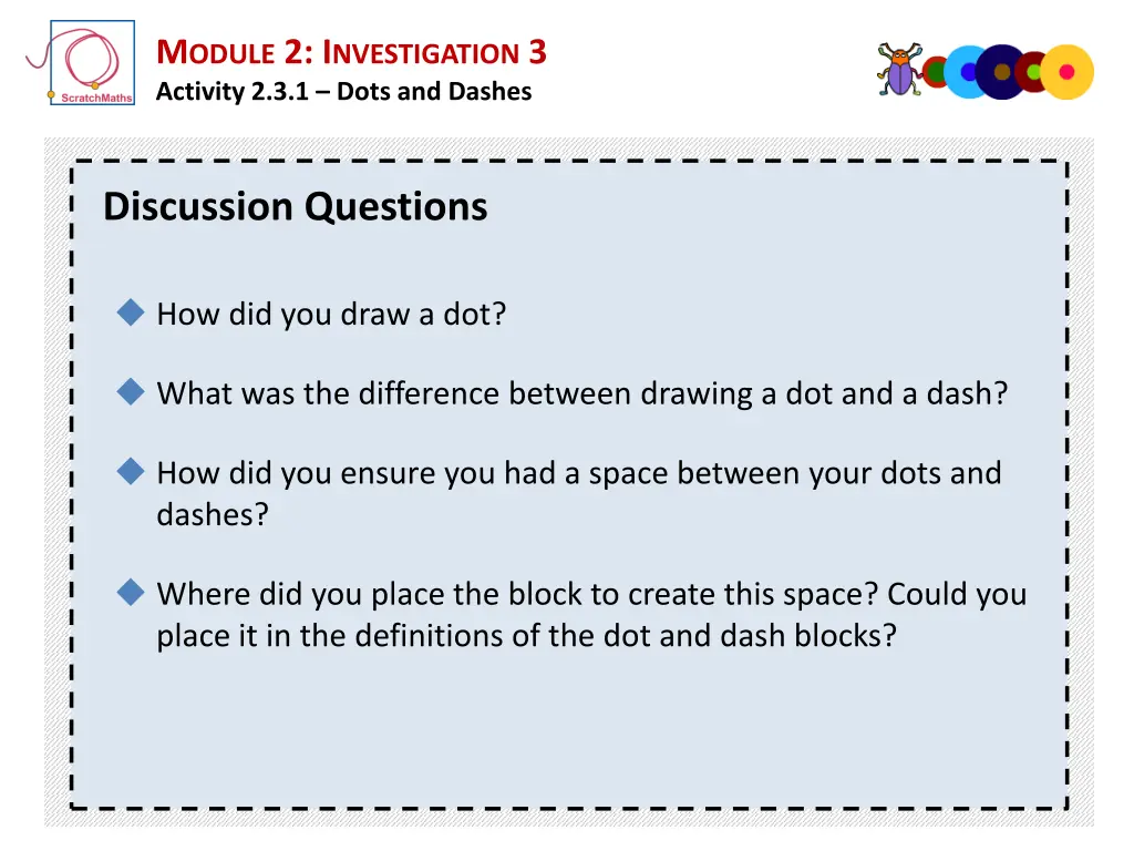 m odule 2 i nvestigation 3 activity 2 3 1 dots 4