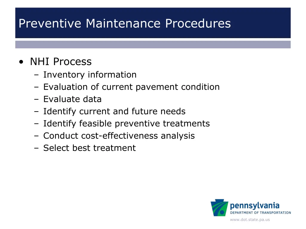 preventive maintenance procedures 2