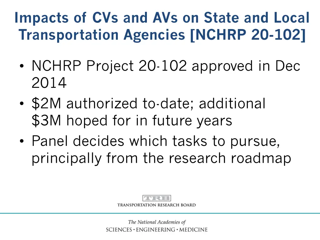 impacts of cvs and avs on state and local