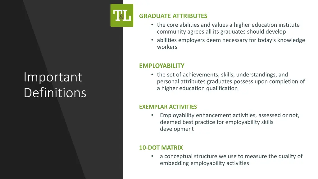 graduate attributes the core abilities and values