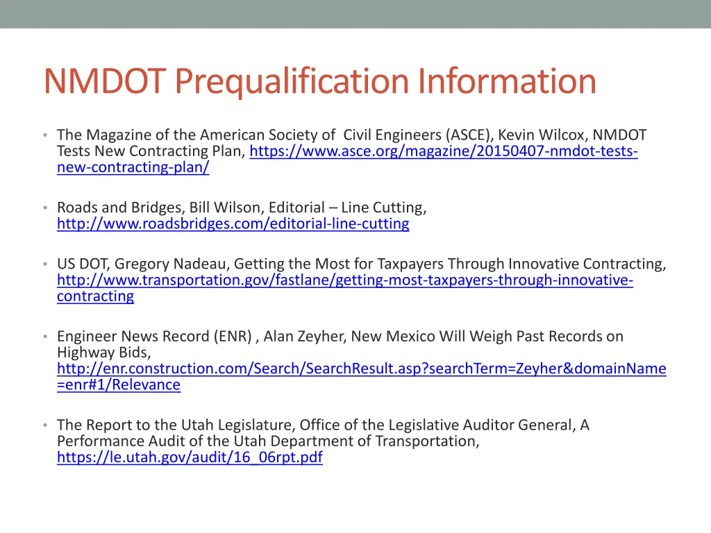 nmdot prequalification information 1