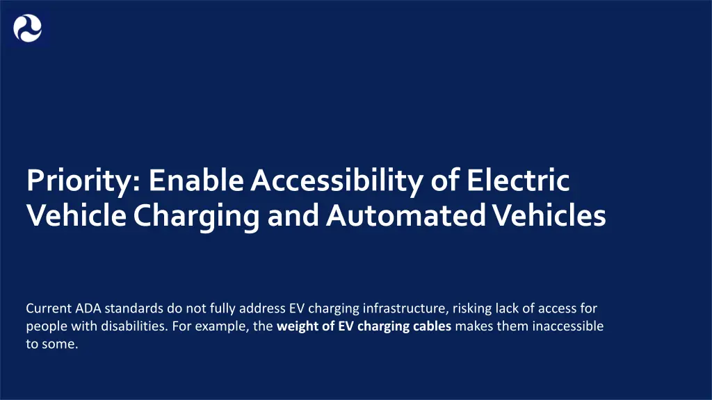 priority enable accessibility of electric vehicle