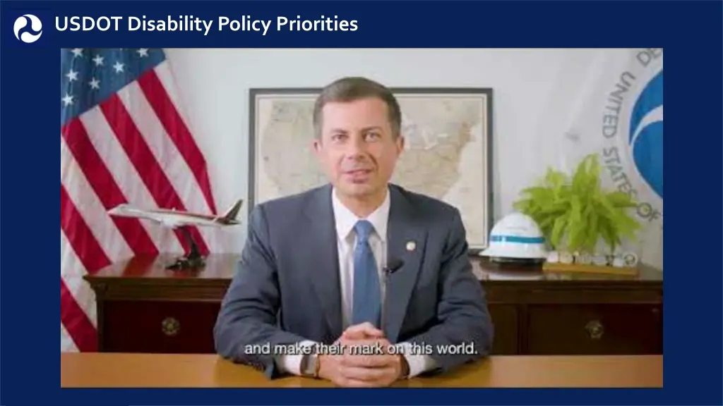 usdot disability policy priorities