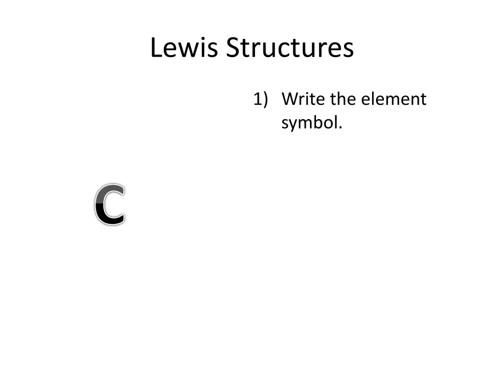 lewis structures