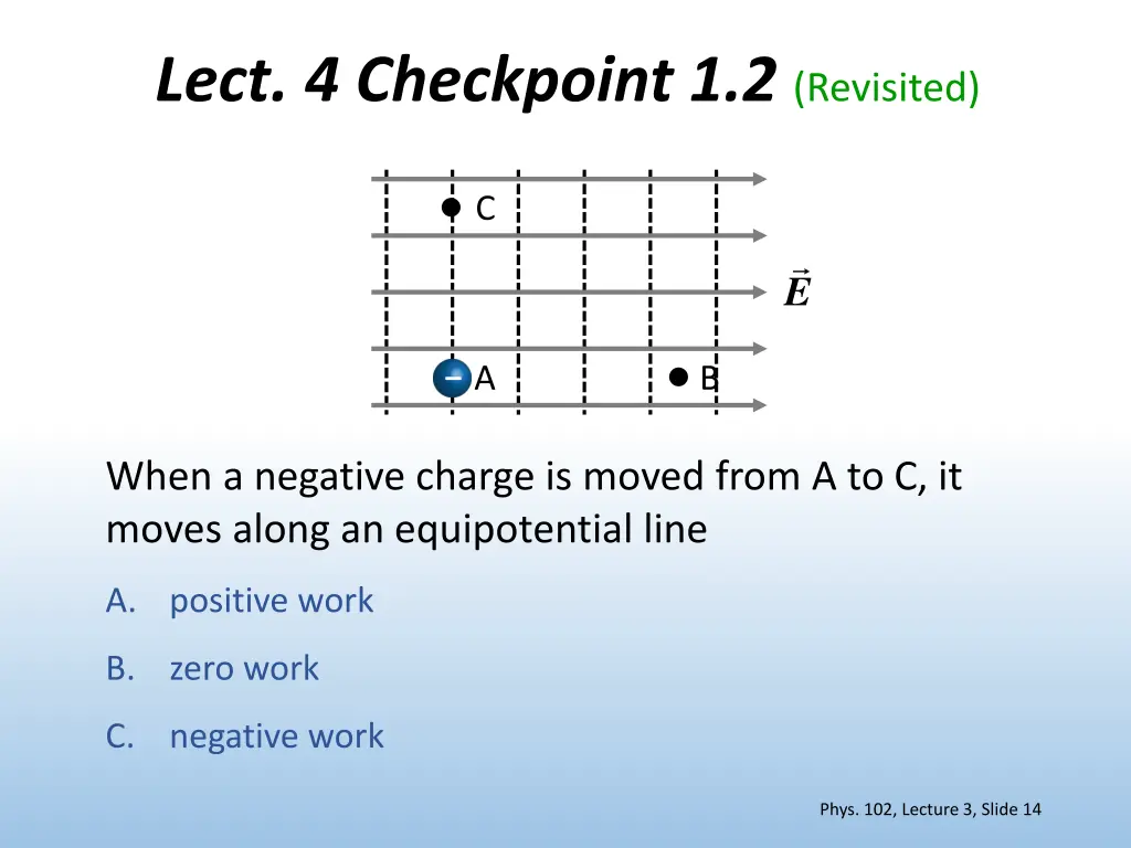 lect 4 checkpoint 1 2 revisited