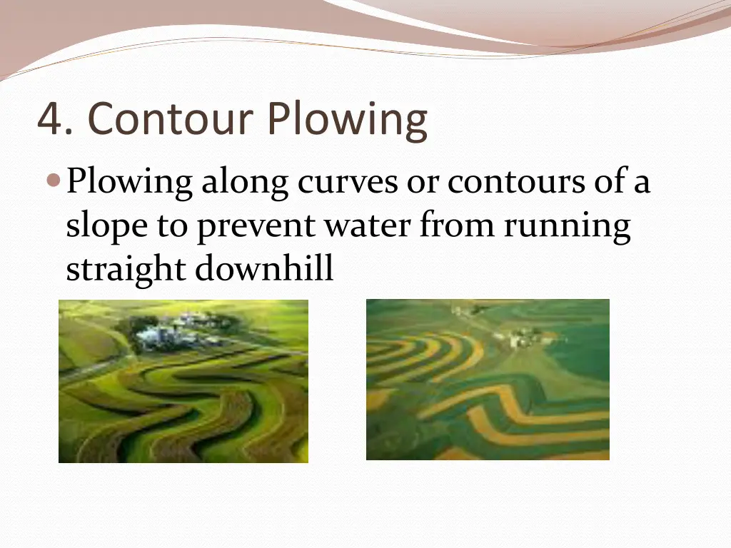 4 contour plowing plowing along curves