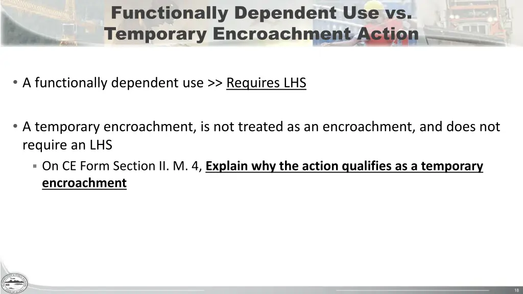 functionally dependent use vs temporary