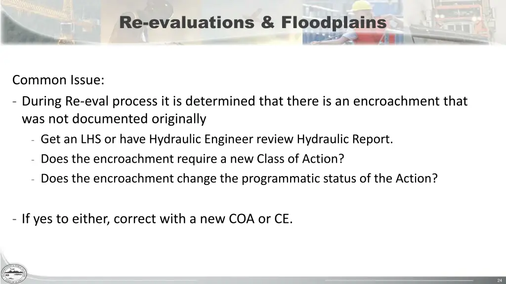 re evaluations floodplains 1