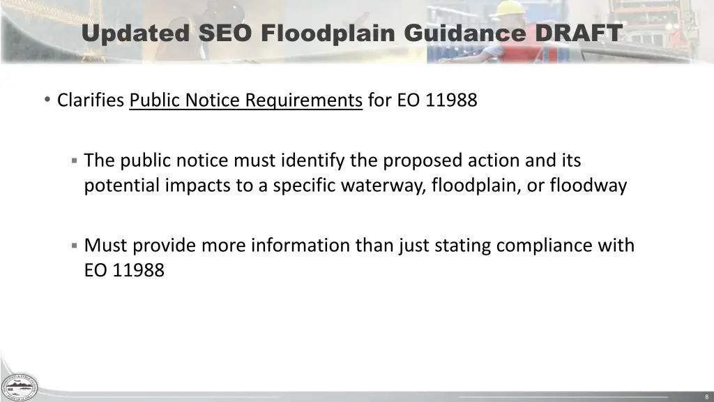 updated seo floodplain guidance draft 3