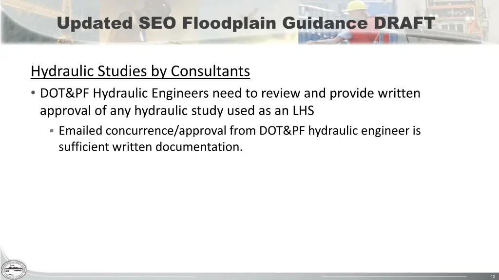 updated seo floodplain guidance draft 4