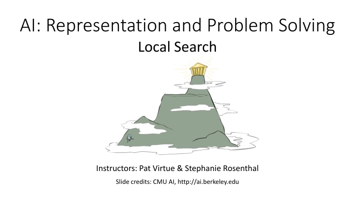 ai representation and problem solving local search