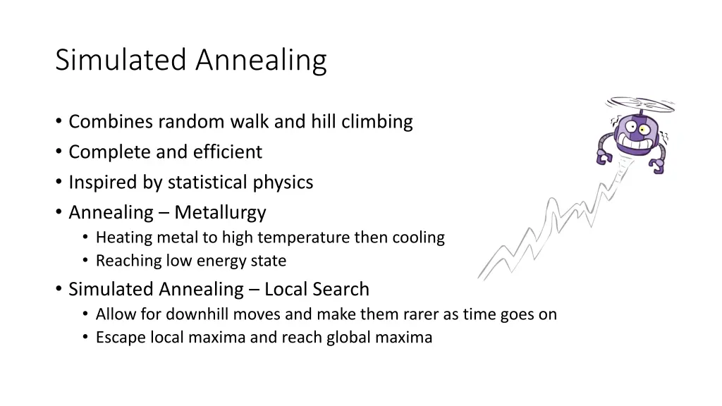 simulated annealing