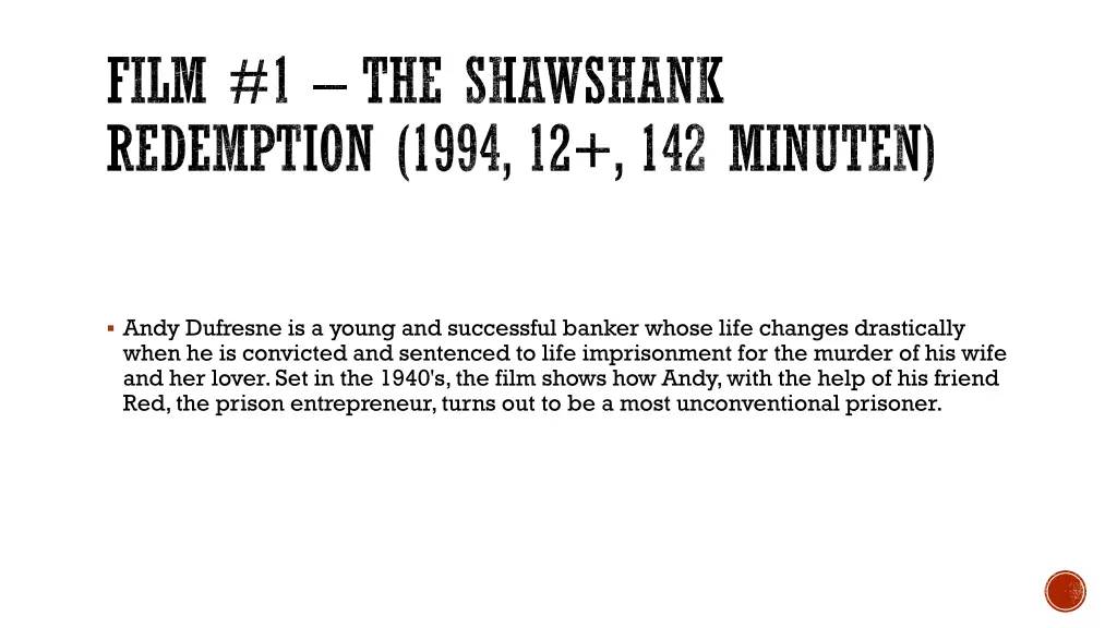 film 1 the shawshank redemption 1994